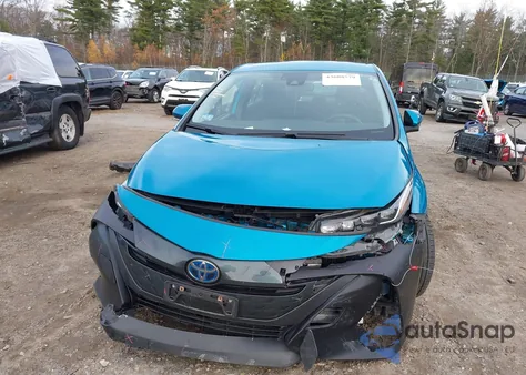 2021 Toyota Prius Prime Le z USA, uszkodzony, nr VIN JTDKAMFP5M3180064